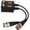 Tomantery Video Balun Trasmettitore di Segnale Analogico HD 1080P Ad Alta compatibilità per Telecamere AHD TVI CVI per Grandi Locali