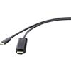 Renkforce USB-C® / HDMI Cavo adattatore USB-C® maschio 3.00 m nero RF-4531594 USB-C® cavo display