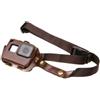 DBEIXIWEI Custodia in pelle per action camera con tracolla per accessori Go-Pro Hero 5/6 Series