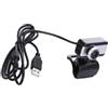 DBEIXIWEI Webcam digitale 480P, microfono integrato, base girevole a 360°, webcam plug and play per laptop/PC