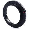 DBEIXIWEI Anello adattatore in alluminio per obiettivi con attacco OM a 4/3 fotocamere, accessori per riprese per tutti gli obiettivi con attacco OM