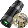 Ruwshuuk Telescopi portatili per adulti, telescopio monoculare portatile, telescopio ad alta potenza, monoculare 8 x 20, visione chiara, monoculare per bird watching, caccia, campeggio