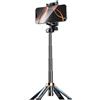 Générique Treppiede bastone Selfie | Supporto del telefono Treppiede | Remote Wireless a Assi a 360 ° Stick Selfie Light Rotazione per Smartphone