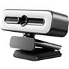 BJdfgE Webcam flessibile for PC portatile Full HD 4K 2K 1080P for computer con microfono e webcam luminosa for streaming live automatico(B11-2K)
