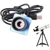 Generico Fotocamera Per Telescopio - Fotocamera Oculare Digitale Elettronica - Interfaccia Da 3,175 Cm, Risoluzione 300000, Accessorio Per Fotografia Astronomica Per Educazione Scientifica