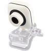 Tomantery Microfono Incorporato della Fotocamera del Computer Webcam Senza unità USB HD 480P per L'insegnamento Online in Classe ABS Bianco 1 Pezzo