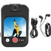 Buachois Clip On Camera con Bluetooth MP3 MP4 Music Player, Videocamera Sportiva 48MP Touchscreen 2.02 Pollici Card 32GB per Registrazione Attività Giornaliera