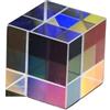 LXXOZ 1Pc Cubo Di Vetro Prisma Dicroico X-Cube Prism