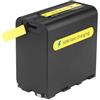 CQJFCYBRA Batteria NP-F970 NPF970 NP-F960 Con Display A Ricarica Rapida PD Da 30 W, Compatibile Con Sony, For Batteria CCD-RV100 NP-F970 F960 F750 F550(1 Batteries)