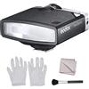 Godox Lux Junior Retro Camera Flash GN12 6000K Temperatura colore Modalità Automatica e Manuale 1/1-1/64 Potenza Flash 28mm Lunghezza Focale Sostituzione