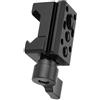 YTtkku Morsetto per tubo scorrevole a montaggio rapido standard con porta accessorio espandibile per attrezzatura fotografica della gabbia della macchina fotografica soluzione di montaggio