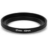 fittings4you 37 mm - 43 mm Filtro Adattatore Step Up Adattatore Filtro Adattatore Step Up 37 - 43
