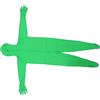 CFTGIW Body Fotografico Chromakey Unisex Elasticizzato per Adulto Costume Uomo Scomparso per 180 Cm un Body Fotografico Chromakey Nascosto Poss Verde (170 cm)