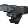 COOLPO Webcam Desk Mate, Webcam in streaming, Fotocamera per documenti, Webcam per computer con microfono e controllo software, messa a fuoco automatica, cancellazione del rumore AI, Telecamera di