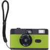 CFTGIW Fotocamera per Pellicola da 35 Mm Vintage Retro Reusibili Camera Classica Film Camera con Film Flash Light 1/120s per gli Studenti degli Appassionati di Fotografia degli (verde)