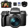Saneen Fotocamera digitale 2.7K Vlogging Fotocamera HD 44MP 16X Zoom Digitale Fotocamera con Scheda di Memoria 32G 1 Batterie YouTube Mini Fotocamera Compatta Portatile per Bambini Adolescenti Adulti