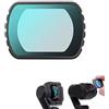 Wejinron Obiettivo Filtri per DJI Osmo Pocket 4/3, Filtri Set Lente Filtro Obiettivo Protezione Accessori per DJI Osmo Pocket 4/3 (1/4 BLack Mist)