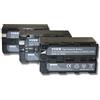 vhbw 3 x batteria vhbw 3600mAh compatibile con Camcorder fotocamera SONY CCD-SC (Hi8), CCD-SC5, CCD-SC55, CCD-SC65, DCR-TR7, DCR-TR7000, DSC-CD400