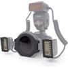 Hera Mobile Photography Kit Set di filtri polarizzanti incrociati per flash Yongnuo YN-24EX per fotografia dentale, set polarizzatore per fotocamera, senza abbagliamento, senza riflessi