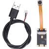 NUMNBE Modulo fotocamera OV5640, 5 MP, autofocus USB2.0, OTG Webcam Board, microfono digitale - Alta qualità dell'immagine, obiettivo grandangolare, versatile per monitoraggio e dispositivi