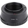 Akozon Anello Adattatore per Obiettivo T2 M4 3 per Fotocamere Mirrorless per Supporti Telescopio