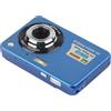 Eacam Camera Digitale 4K Display LCD 48MP 8x Zoom Anti Shake Camera per Fotografia e Registrazione Video (Blu)