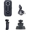 Inkoby MD37 Mini Telecamera Wifi IR-CUT Visione Notturna Videocamera In Miniatura Pocket Police Body Cam PIR Telecamere per Bici Webcam
