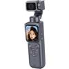Bewinner Fotocamera per Vlogging 4K con Touch Screen |Foto da 64 MP, Rilevamento del Volto, Rotazione di 330°, Filtri Bellezza e Time-lapse, Batteria da 2400 MAh per la Creazione di