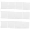 Artibetter 100 Pezzi Tessuto in Microfibra Superfine per Pulizia Lenti Occhiali Bianco 15x15 Cm per Rimozione Macchie Dacqua e Uso Ecologico
