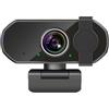 NGBFF Webcam HD con microfono USB Web Camera Auto Computer for PC Laptop Videoconferenza(1080p)