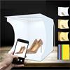 JOJIDE 20cm/30cm LED Ring Light Box Lightbox Photo Studio Box Fotografia Light Studio Shooting Tent Box Kit e 6 fondali a colori(30cm)