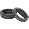 PODSJD Set di tubi di prolunga M68 x - E3 per macro, 10mm e 16mm - Autofocus e esposizione automatica, slitta micrometrica per fotocamere NEX A6000 / A6400 / A6500 - Precisione e dure