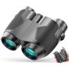 Generic Binocolo 12 x 25 visione notturna impermeabile compatto grande oculare ampio campo visivo per bird watching, escursionismo, caccia, concerto con borsa per il trasporto