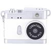 Topiky Mini Fotocamera Portachiavi, Videocamera CCD per Fotocamera Digitale retrò HD con Schermo da 0,96 Pollici Luce LED 4 Filtri, per la Registrazione di Studi di Viaggio (Spazio Bianco)