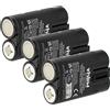vhbw 3x batteria compatibile con Kodak EasyShare C300, C360, C433, C503, C530, C310, C315, C330, C340, C533 fotocamera (2000mAh, 2,4V, NiMH)