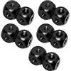 FEICHAO 1/4 3/8 Adattatore Foro Vite Dual Cubic Mount Cube Staffa per Treppiede Microfono Conversione Stand Accessori Fotografia (5 pz)