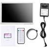 Akozon Digi Al Pho, 17 Porable Movie Player Schermo LED Mul I-lingual Digi Al Pho o Wifi Pic Ur S Album 1709 110 V-240 V Whi e Wall Wi H Remo e Con Rol Calendar (Normative europee