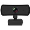 DMETE Telecamera per videoconferenza Webcam 2K 2560 * 1440P HD Computer Pc Web Cam con microfono USB and Play Video Call Laptop Gamer Webcast Live Mini Camera per grandi sale riunioni