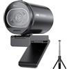 YFDGD 4K Webcam 1080P Autofocus Streaming Web Camera Living Stream Con Microfoni Privacy Cover Scatta Nitida Fluida