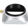 Elprico Paraluce Quadrato, Paraluce Quadrato da 52 Mm, Riduce il Riflesso Dell'Obiettivo e Blocca L'eccesso di Luce Solare, Accessorio per Videocamera Digitale per Obiettivo Videocamera