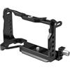 TOPCINE Gabbia per fotocamera A6700 compatibile con fotocamera Sony Alpha 6700 con morsetto per cavo HDMI Fori di posizionamento Arri Piastra Arca per passaggio rapido a stabilizzatori DJI RS2 RS3 RS4
