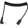 Topiky Cavo di Rilascio Dell'otturatore RM-VPR1 S2 per A7III A9/A99 II A7 II A6500 Cavo Elastico per Telecomando della Fotocamera (3,5 mm-s2#02)