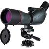 UsmAsk Telescopio 20-60x60 HD Spotting con treppiede e adattatore per smartphone e borsa per il trasporto Telescopio impermeabile ad angolo di 45 gradi Lente prismatica BAK4 FMC per osservazione di uccelli