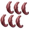 VALICLUD Modello di Polpo Realistico 6 Pezzi Chele in Pvc Leggere per Decorazione Casa e Esposizione Creatura Marina da Tavolo per Diverse Occasioni