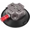 Annadue Supporto a Ventosa per Fotocamera da 4,7 Pollici per Fotocamera/action Camera, Ventosa per Auto o Vetro di Finestra con Fori di Montaggio da 1/4 Pollici 3/8 Pollici,