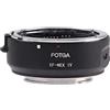 Fotga Adattatore per autofocus EF-NEX per obiettivi Canon EF EF-S, compatibile con fotocamere DSLR Sony E Mount NEX-7 A1 A7C A7 A7R A7S II III IV A9