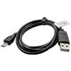 P4A Cavo Dati Micro USB 2.0 Con Collegamento Lungo Per Olympus Tough T-5 sostituito: Nokia CA-101, Samsung PCBU10, per tutti i dispositivi con una connessione Micro-USB