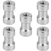 FEICHAO 5-Pack standard 1/4 maschio a 1/4 -20 3/8-16 Treppiede vite adattatore C tipo B/E staffa vite per montaggio Treppiede filettatura (tipo B /E)