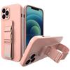 LMobile Cover in silicone per iPhone 8 Plus/iPhone 7 Plus Cor-De-Rosa
