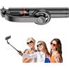 Fulenyi Supporto magnetico per selfie con selfie wireless, treppiede allungabile per selfie, registrazione video, foto, live stream, vlog